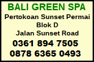 Free Transport Area Map - Bali Green Spa